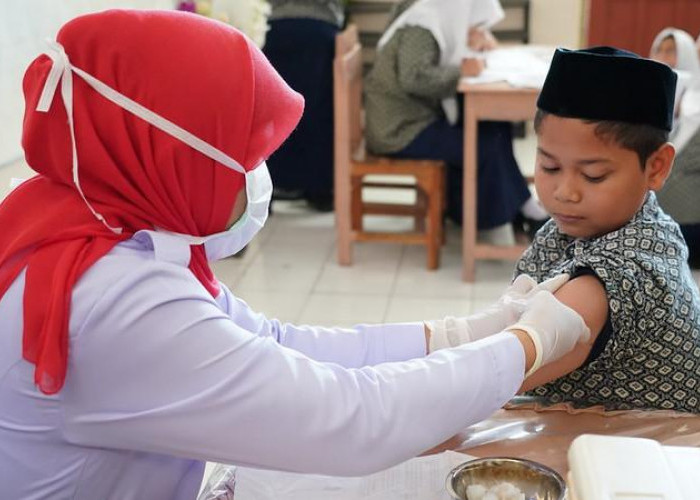 Kemenkes Perkuat Deteksi Dini dan Cakupan Imunisasi Campak