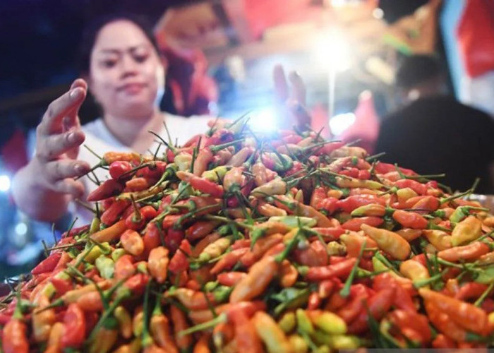 Jelang Nataru, Stok Pangan di Pasar Ciranjang Cianjur Dipastikan Aman