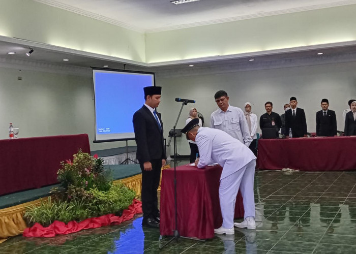 90 Pejabat Dilantik, Bupati Cianjur Rotasi Kepala Dinas Hingga Camat