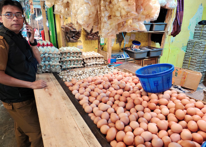 Jelang Puasa Ramadan, Harga Telur Ayam di Cianjur Merangkak Naik