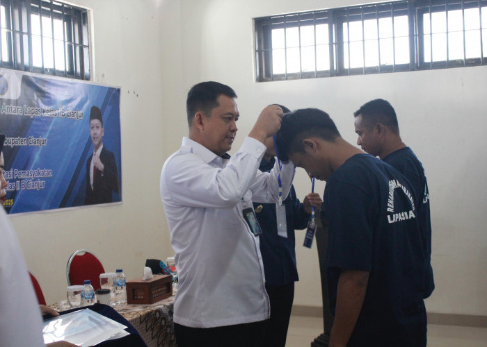 Lapas-BNNK Cianjur Teken Kerjasama Rehabilitasi Warga Binaan