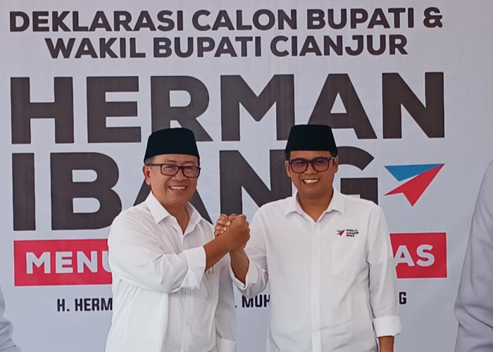 Pilkada Cianjur, Ganjar Ramadhan Ucapkan Selamat Atas Deklarasi Herman-Ibang