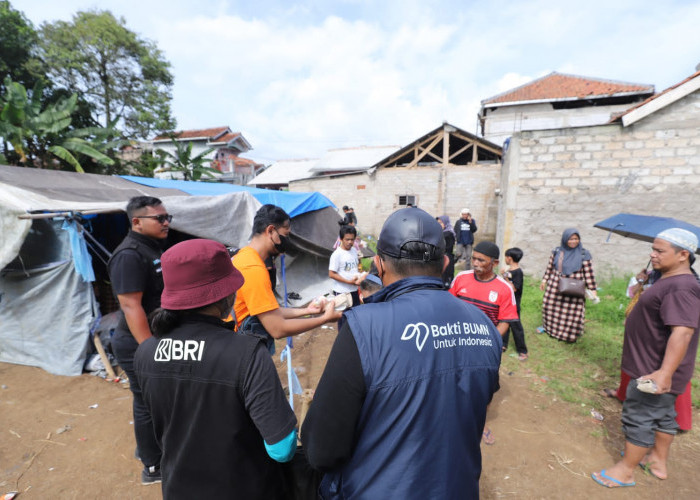 Bangun Posko Kesehatan dan Bagikan 2000 Nasi Bungkus, BRI Gerak Cepat Bantu Warga Terdampak Gempa Cianjur