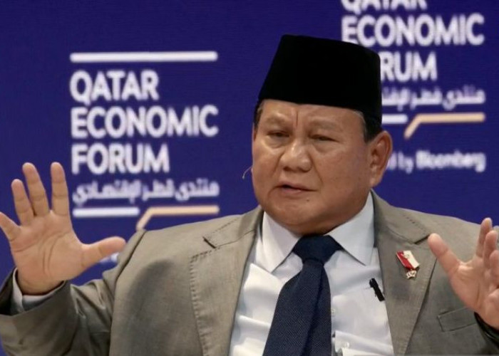 Di Qatar Economic Forum, Prabowo Tegaskan RI Bukan Negara Proteksionis
