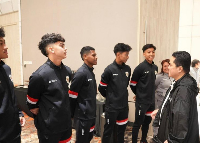 Lepas Timnas U-17, Erick Thohir: Berikan Yang Terbaik Demi Piala Dunia