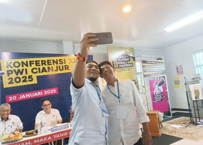 M. Ikhsan Terpilih Jadi Ketua PWI Cianjur Periode 2024-2027