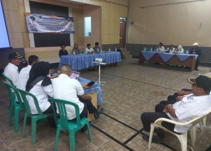 Pemdes Cibadak Cianjur Arahkan APBDes 2026 pada Program Nonfisik