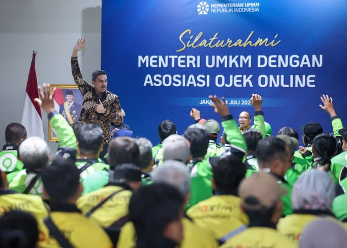 Menteri UMKM Sebut Mayoritas Ojol Ingin Jadi Pelaku Usaha Mikro