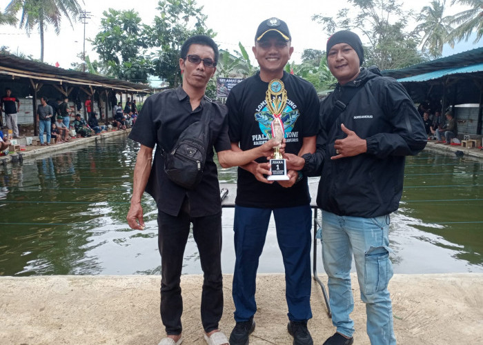 Yonif Raider 300/Brajawijaya dan Cianjur Ekspres Kolaborasi Gelar Lomba Mancing