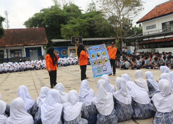 Edukasi Kebencanaan ke Pelajar, BPBD Cianjur Luncurkan 'BPBD Goes to School'