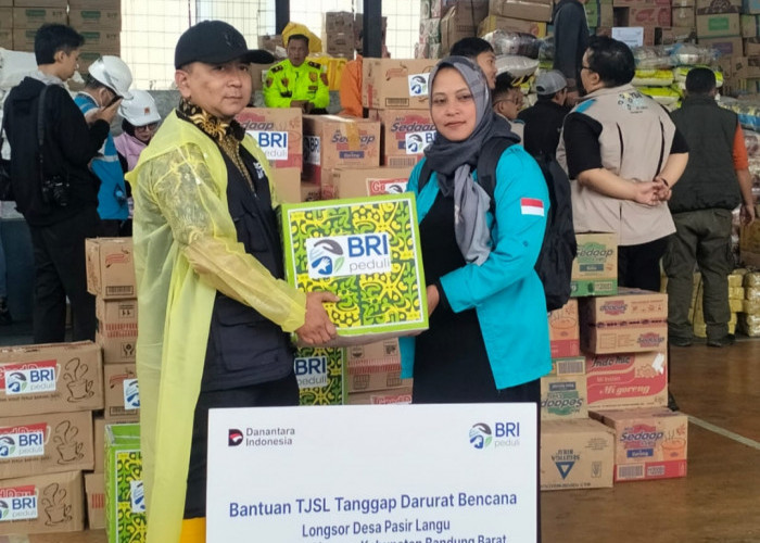 BRI Salurkan Bantuan Lanjutan TJSL Tanggap Darurat Bencana untuk Penyintas Longsor Cisarua