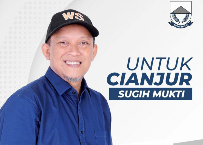 Wilman Singawinata Usung Tagline 'Untuk Cianjur Sugih Mukti' Maju di Pilkada Cianjur