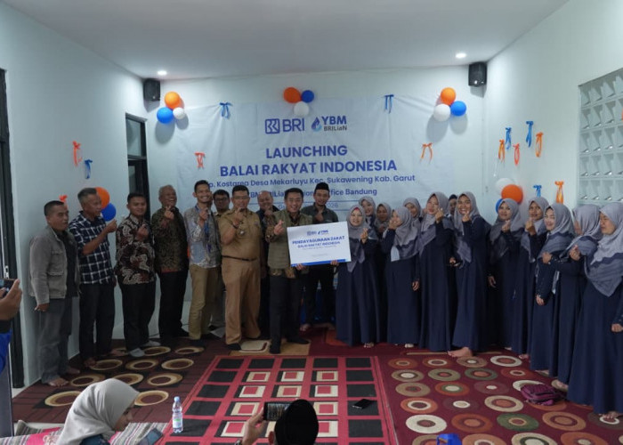 YBM BRILiaN Resmikan Balai Rakyat Indonesia di Sukawening Garut, Dorong Kemandirian Masyarakat