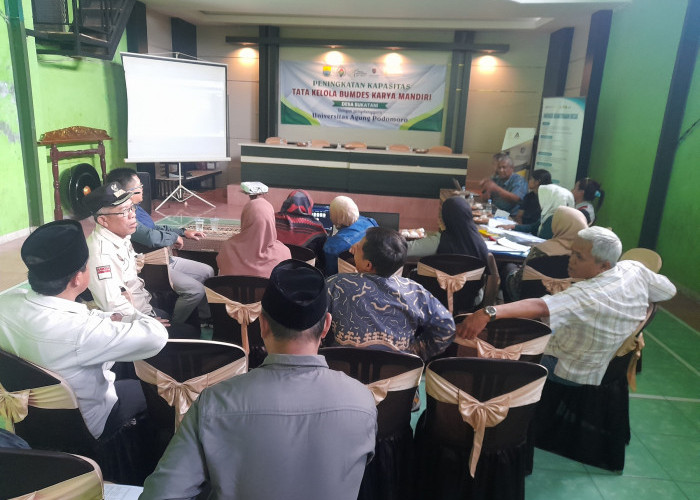Desa Sukatani Gandeng Universitas Agung Podomoro Tingkatkan Tata Kelola BUMDes