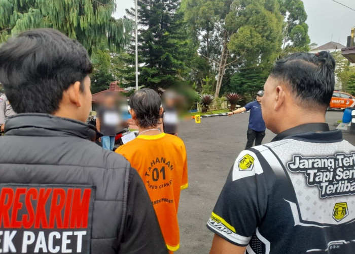 Polsek Pacet Cianjur Gelar Rekonstruksi Kasus Pengeroyokan Hingga Tewaskan Pemuda