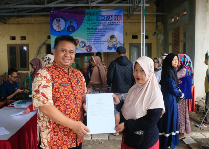 DPMPTSP Cianjur Buatkan NIB Gratis Bagi 167 Masyarakat