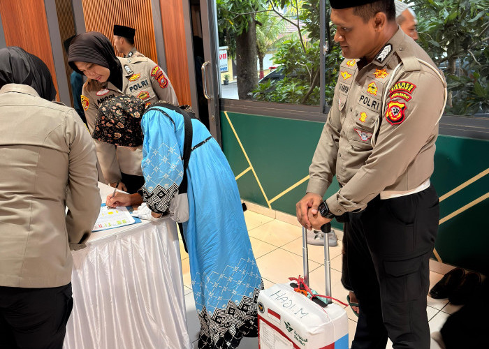 Polres Cianjur Siapkan Penginapan dan Konsumsi Gratis bagi Calon Jemaah Haji