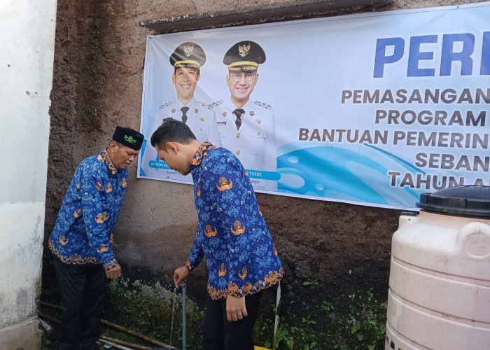 Perumdam Tirta Mukti Cianjur Gratiskan Ribuan Sambungan Rumah Baru