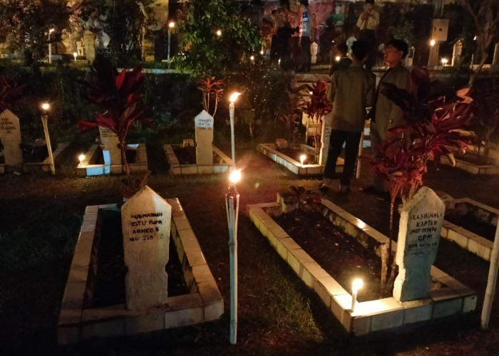 Renungan Suci di Taman Makam Pahlawan Cipanas Cianjur Berlangsung Khidmat