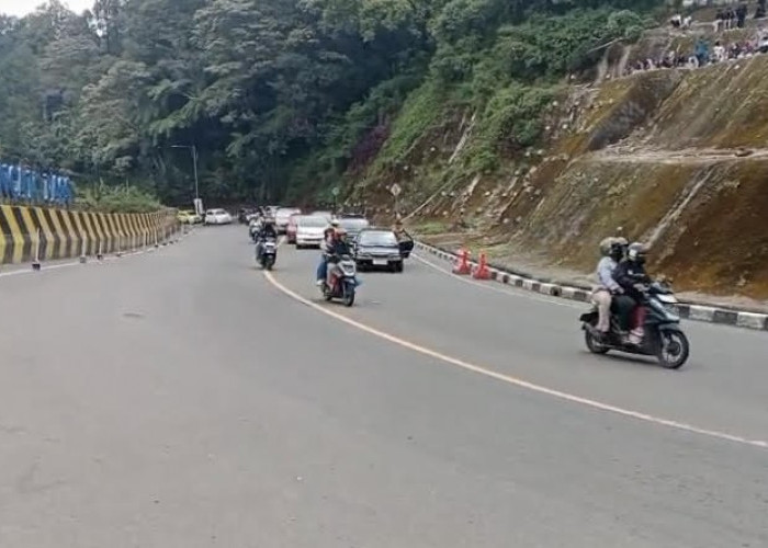 H+5 Lebaran, Arus Balik di Kawasan Puncak Cianjur Terpantau Ramai Lancar