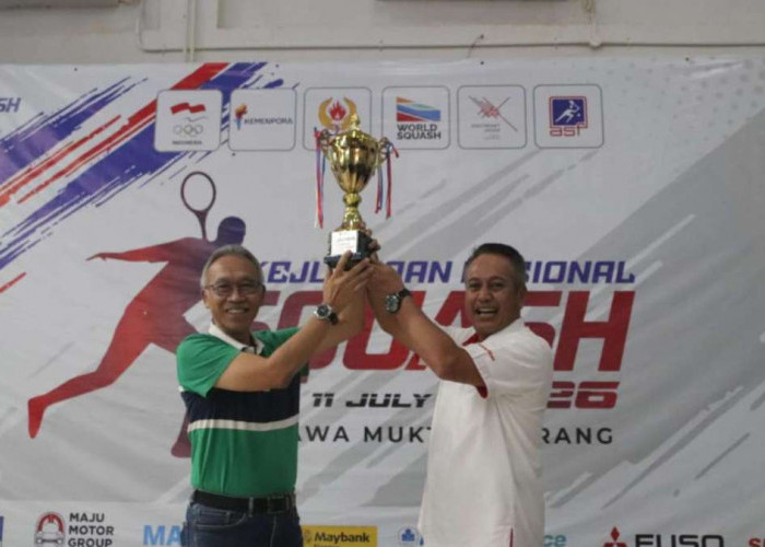 Jawa Barat Juara Umum Kejurnas Squash 2026, Sabet 11 Medali Emas