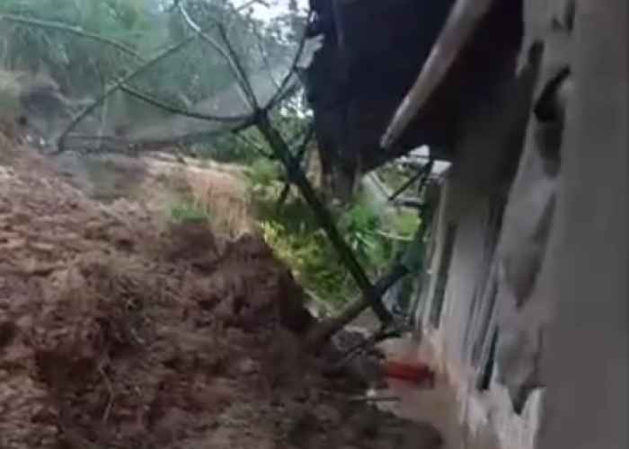 Terancam Tanah Longsor, Warga Pagelaran Cianjur Diungsikan