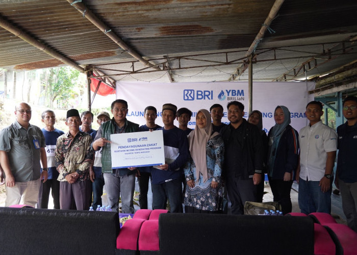 BRI Melalui YBM BRILiaN Luncurkan Program MIGP Dorong Kemandirian Ekonomi Mustahik