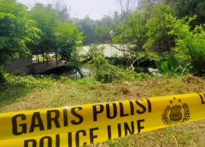 Lokasi Penangkaran Sementara Buaya Lepas di Cianjur Dipasang Garis Polisi