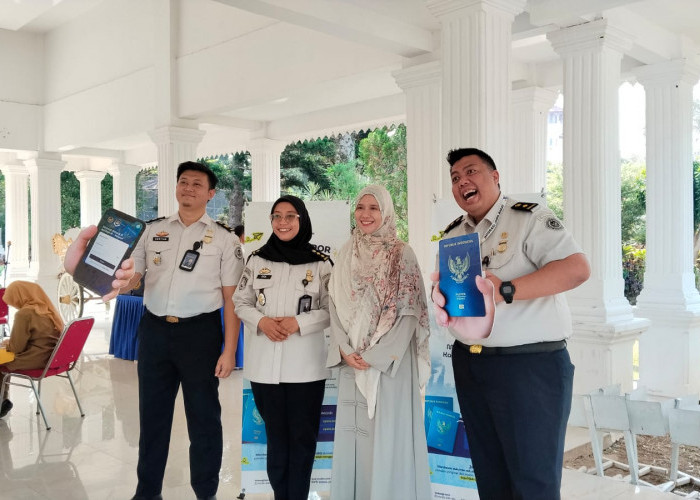 Ketua TP PKK Cianjur Apresiasi Inovasi Pasporia Imigrasi di HJC ke-349