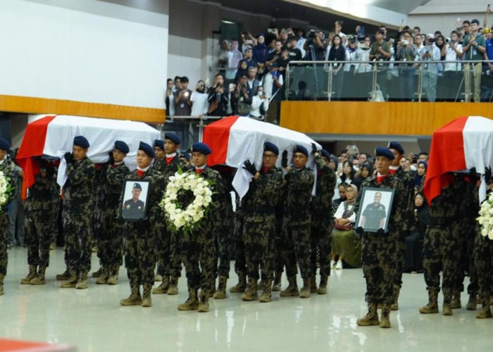 KKP Lepas Tiga Korban ATR 42-500 ke Peristirahatan Terakhir