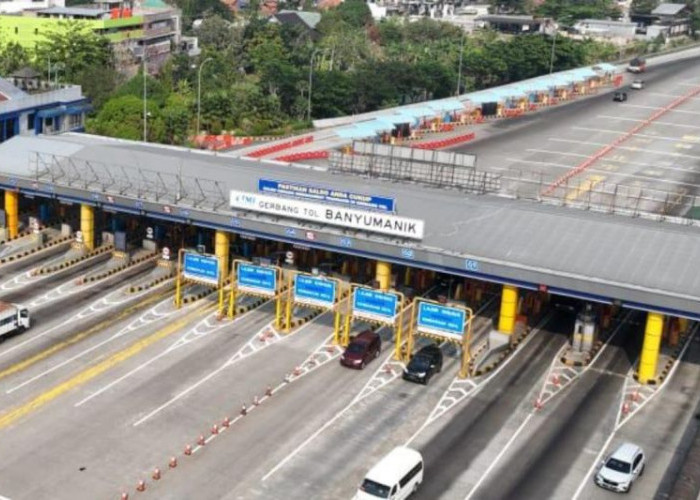 H-9 Lebaran, Volume Lalin di Sejumlah Gerbang Tol Trans Jawa Melonjak