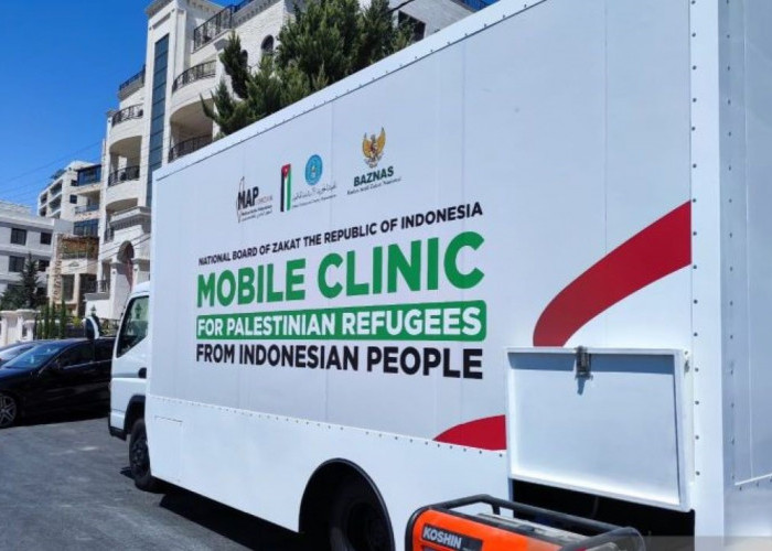 Baznas Sediakan Mobile Clinic Bagi Pengungsi Palestina di Yordania