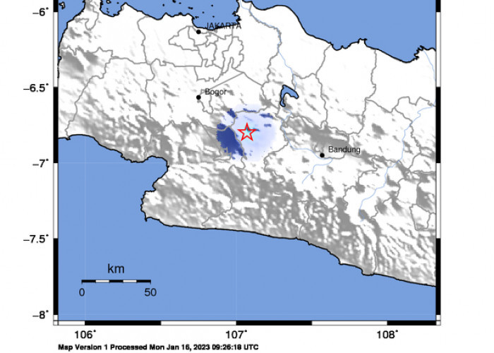 Gempa Magnitudo 3,4 Guncang Cianjur, BPBD Sebut Getarannya Terasa Sampai Cianjur Selatan