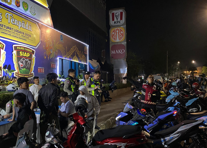 Polres Cianjur Amankan Puluhan Motor Knalpot Brong