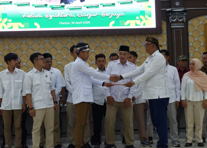 Dilantik, Tani Merdeka Cianjur Harus Memiliki Empat Kompetensi