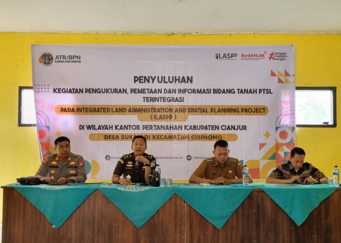 Kejari Cianjur Imbau Warga Manfaatkan Program Sertifikat Tanah Gratis