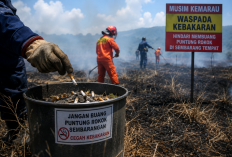 Satpol PP Cianjur Ingatkan Bahaya Puntung Rokok Saat Musim Kemarau