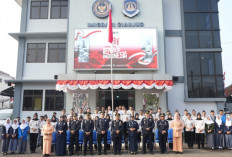 HUT ke-81 RI, Riky Afrimon Pimpin Upacara Kemerdekaan di Kantor Imigrasi Cianjur