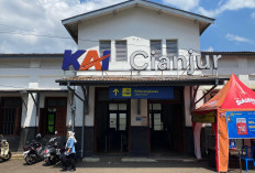 Mudik Lebaran, Penumpang Kereta Api di Cianjur Capai Ribuan Orang