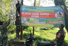 Satgas Citarum Harum Pasang Puluhan Banner Larangan Limbah B3