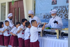 SPPG Nagrak 2 Cianjur Mulai Uji Coba MBG Prasmanan