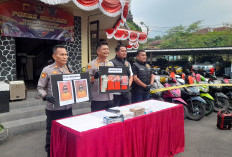 Polsek Pacet Cianjur Bongkar Komplotan Curanmor, 23 Motor Disita