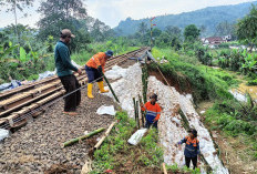 Daop 2 Bandung Tergetkan Jalur Cibeber - Lampegan Bisa Dilalui Jumat 24 April 