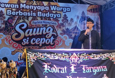 Dewan Menyapa Warga Berbasis Budaya: RK Dadan Surya Negara Hadirkan Wayang Golek di Desa Limbangansari Cianjur