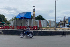 Tugu Lampu Gentur Cianjur Akan Ditambah Kolam Air Mancur