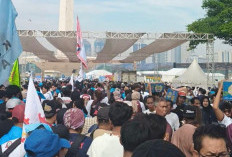 Ribuan Buruh Cianjur Ikut May Day di Monas Jakarta, Aksi Diubah Jadi Perayaan