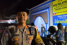 Polres Cianjur Dirikan Pos Pelayanan dan Bagi Takjil di Karangtengah, Siap Layani Masyarakat