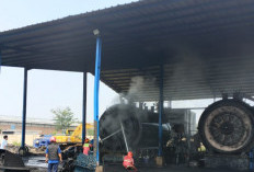 Pabrik Pengolahan Ban Bekas di Cianjur Terbakar, Tak Ada Korban Jiwa
