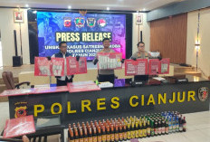Satresnarkoba Polres Cianjur Ungkap 29 Kasus Narkoba dan Miras, 40 Tersangka Diamankan