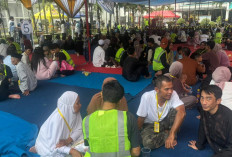 Buka Layanan Kunjungan Lebaran, Lapas Kelas IIB Cianjur Dipadati Pengunjung